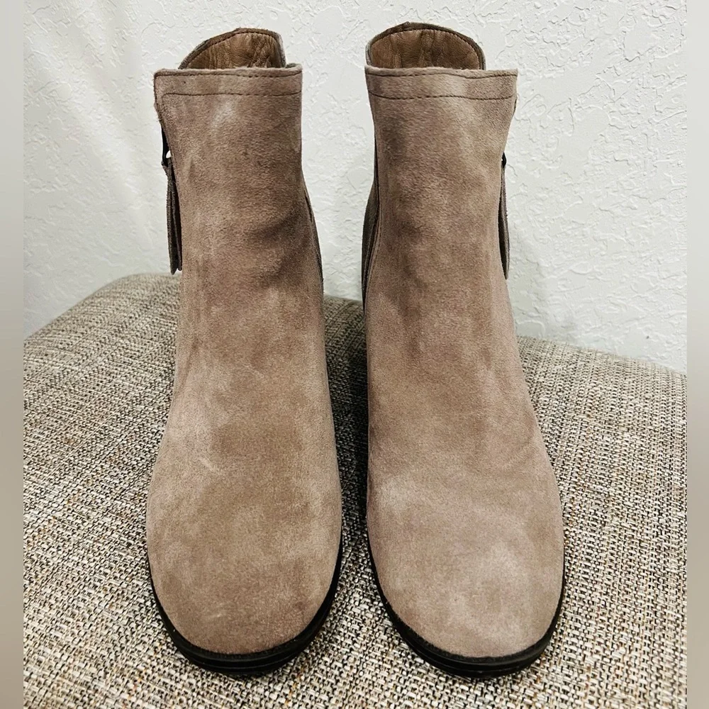 Suede Booties - Picture 2 of 9